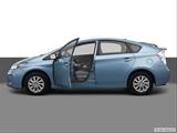  Driver's side profile with drivers side door open photo